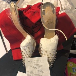 Christian Loubouiton SPIKIOO 100 PVC